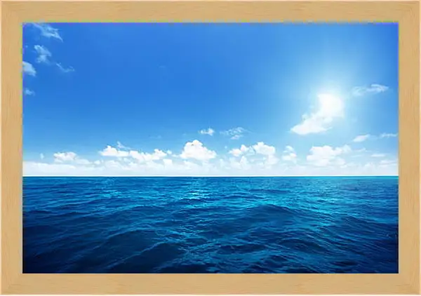 Картина в раме - Море, солнце Картина в раме - Море, солнце