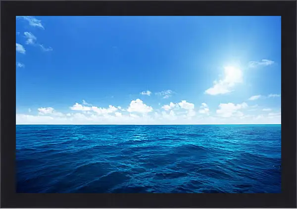 Картина в раме - Море, солнце Картина в раме - Море, солнце