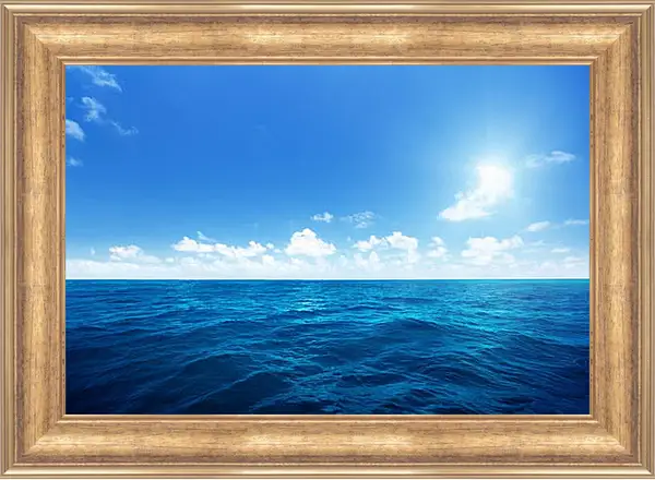 Картина в раме - Море, солнце Картина в раме - Море, солнце
