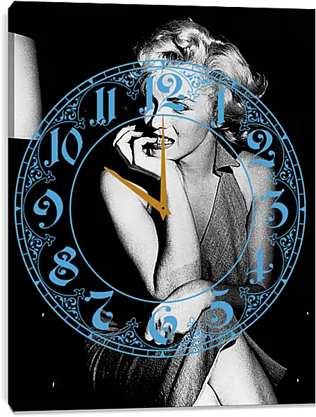 Часы картина - Мерилин Монро (Marilyn Monroe) Часы картина - Мерилин Монро (Marilyn Monroe)