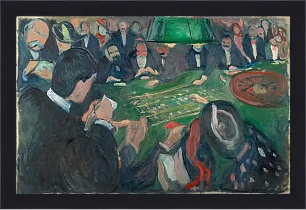Картина в раме - At the Roulette Table in Monte Carlo. Эдвард Мун Картина в раме - At the Roulette Table in Monte Carlo. Эдвард Мун