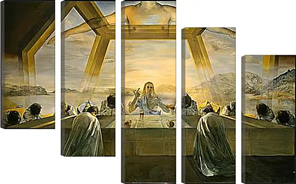 Модульная картина - The Sacrament of the Last Supper Модульная картина - The Sacrament of the Last Supper