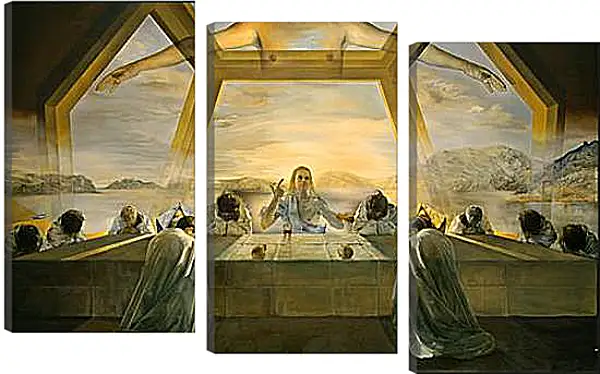 Модульная картина - The Sacrament of the Last Supper. (Тайная вечерня) Сальвадор Дали Модульная картина - The Sacrament of the Last Supper. (Тайная вечерня) Сальвадор Дали