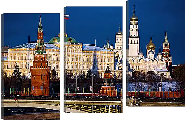 Модульная картина - Московский Кремль Модульная картина - Московский Кремль