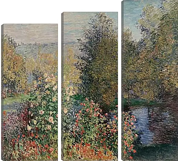 Модульная картина - Corner of the Garden at Montgeron Модульная картина - Corner of the Garden at Montgeron