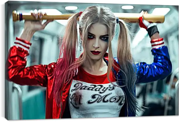 Постер на подрамнике - Харли Квинн (Harley Quinn) Постер на подрамнике - Харли Квинн (Harley Quinn)