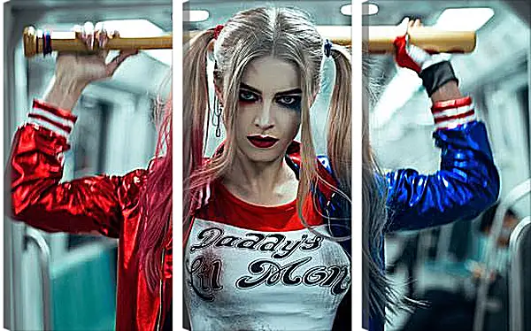 Модульная картина - Харли Квинн (Harley Quinn) Модульная картина - Харли Квинн (Harley Quinn)
