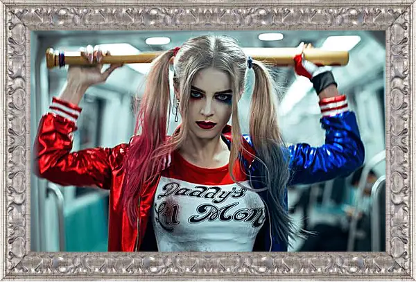 Картина в раме - Харли Квинн (Harley Quinn) Картина в раме - Харли Квинн (Harley Quinn)