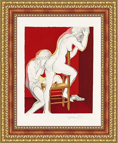 Картина в раме - Three plays by the Marquis de Sade. Сальвадор Дали Картина в раме - Three plays by the Marquis de Sade. Сальвадор Дали