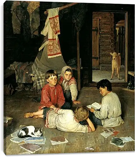 Постер на подрамнике - Новая сказка. Богданов Николай Постер на подрамнике - Новая сказка. Богданов Николай