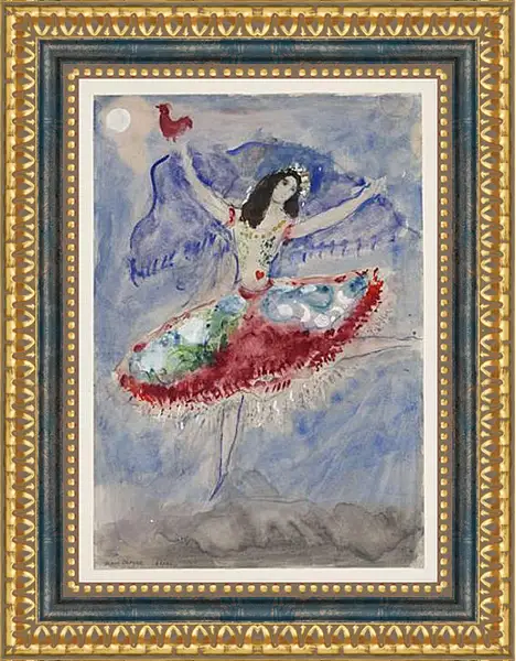 Картина в раме - Zemphira, costume design for Aleko (4) Картина в раме - Zemphira, costume design for Aleko (4)