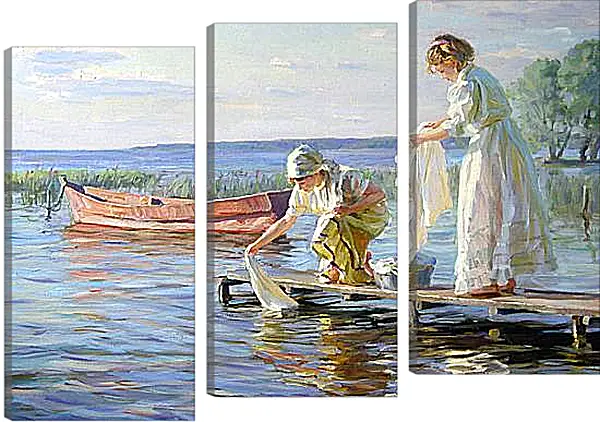 Модульная картина - Стирка Модульная картина - Стирка