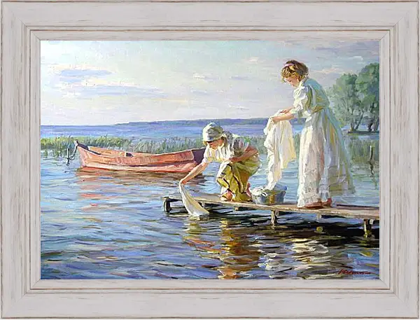 Картина в раме - Стирка Картина в раме - Стирка