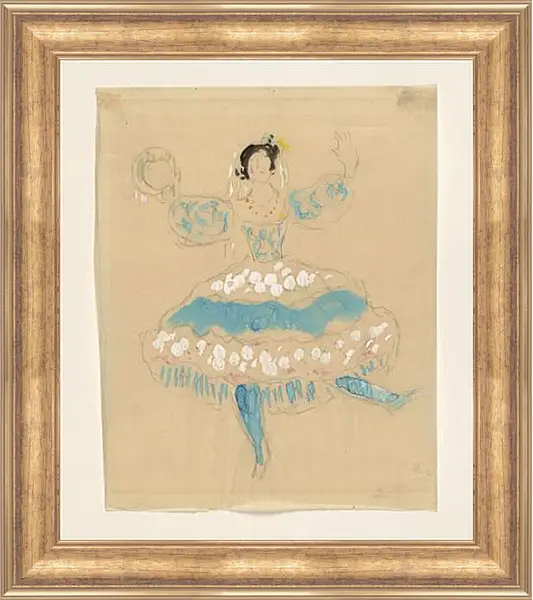 Картина в раме - Zemphira, costume design for Aleko Картина в раме - Zemphira, costume design for Aleko