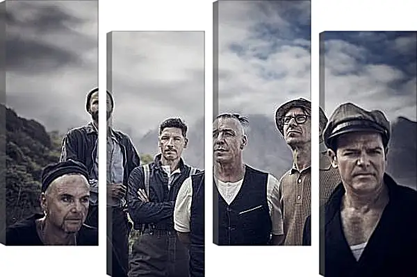 Модульная картина - Rammstein Модульная картина - Rammstein