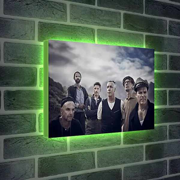 Лайтбокс световая панель - Rammstein Лайтбокс световая панель - Rammstein