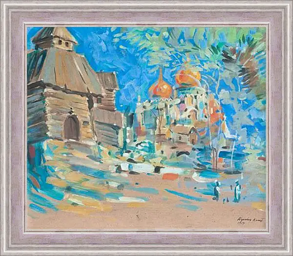 Картина в раме - SKETCH FOR THEATER DESIGN. Коровин Константин Картина в раме - SKETCH FOR THEATER DESIGN. Коровин Константин
