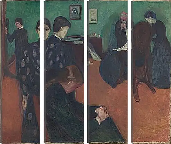 Модульная картина - A Portrait of Grief. Эдвард Мун Модульная картина - A Portrait of Grief. Эдвард Мун