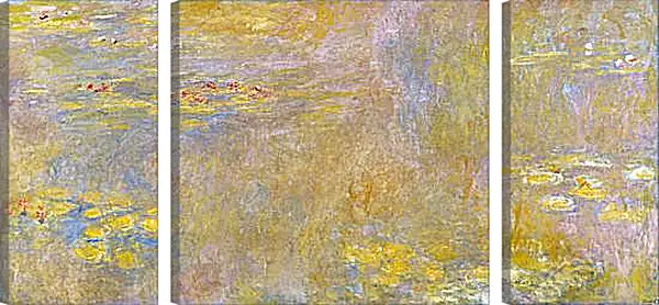Модульная картина - Water-Lilies 2. Клод Моне Модульная картина - Water-Lilies 2. Клод Моне