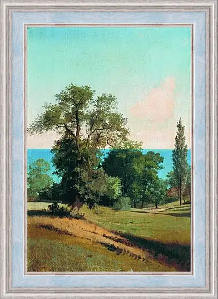 Картина в раме - Южный пейзаж. Мещерский Арсений Картина в раме - Южный пейзаж. Мещерский Арсений