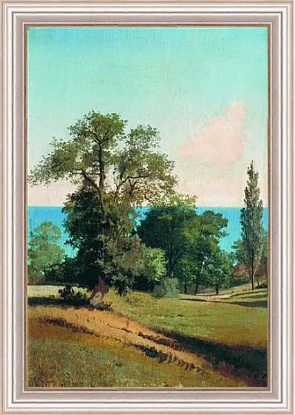 Картина в раме - Южный пейзаж. Мещерский Арсений Картина в раме - Южный пейзаж. Мещерский Арсений