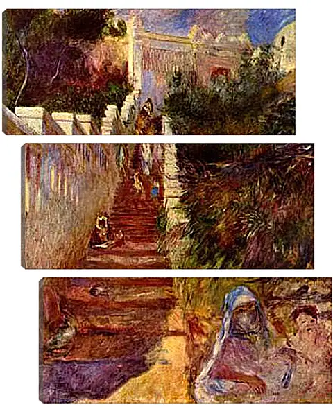 Модульная картина - Treppe in Algier Модульная картина - Treppe in Algier