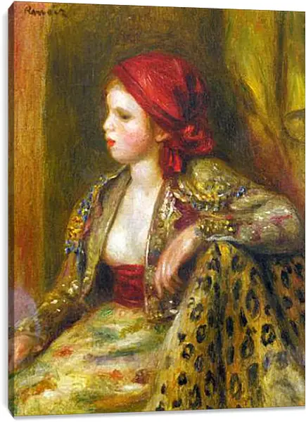 Постер на подрамнике - Odalisque. Пьер Огюст Ренуар Постер на подрамнике - Odalisque. Пьер Огюст Ренуар