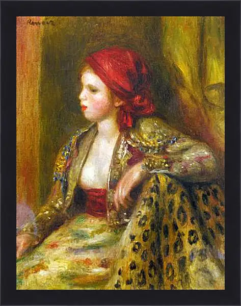 Картина в раме - Odalisque. Пьер Огюст Ренуар Картина в раме - Odalisque. Пьер Огюст Ренуар