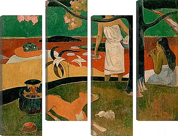 Модульная картина - Pastorales Tahitiennes. Поль Гоген Модульная картина - Pastorales Tahitiennes. Поль Гоген