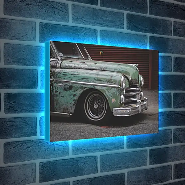 Лайтбокс световая панель - Винтажный авто Лайтбокс световая панель - Винтажный авто