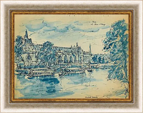 Картина в раме - Paris. Коровин Константин Картина в раме - Paris. Коровин Константин