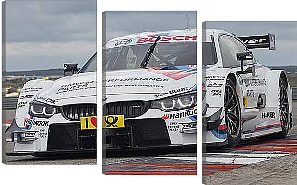 Модульная картина - BMW 4 DTM (БМВ 4 ДТМ) Модульная картина - BMW 4 DTM (БМВ 4 ДТМ)