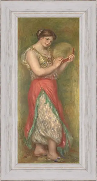 Картина в раме - Dancing Girl with Tambourine. Пьер Огюст Ренуар Картина в раме - Dancing Girl with Tambourine. Пьер Огюст Ренуар