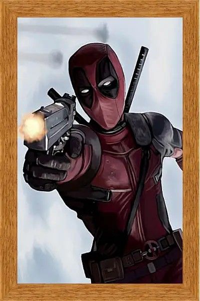 Картина в раме - Deadpool Картина в раме - Deadpool