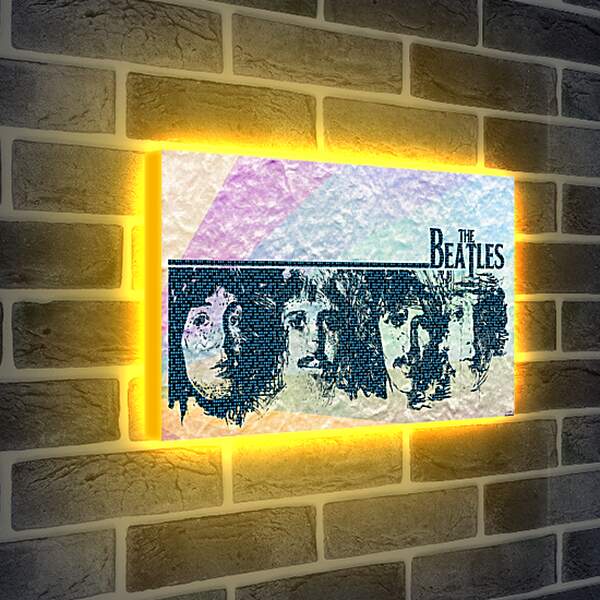 Лайтбокс световая панель - The Beatles - Битлз