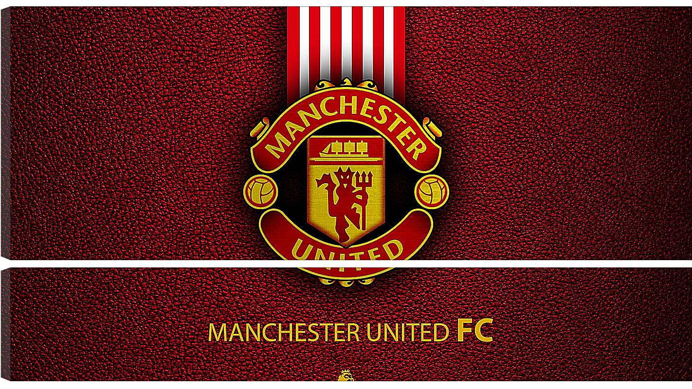 Модульная картина - Эмблема ФК Манчестер Юнайтед
