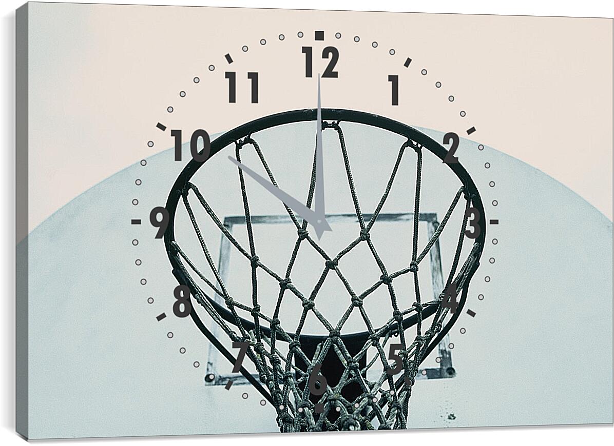 Часы картина - Баскетбольное кольцо