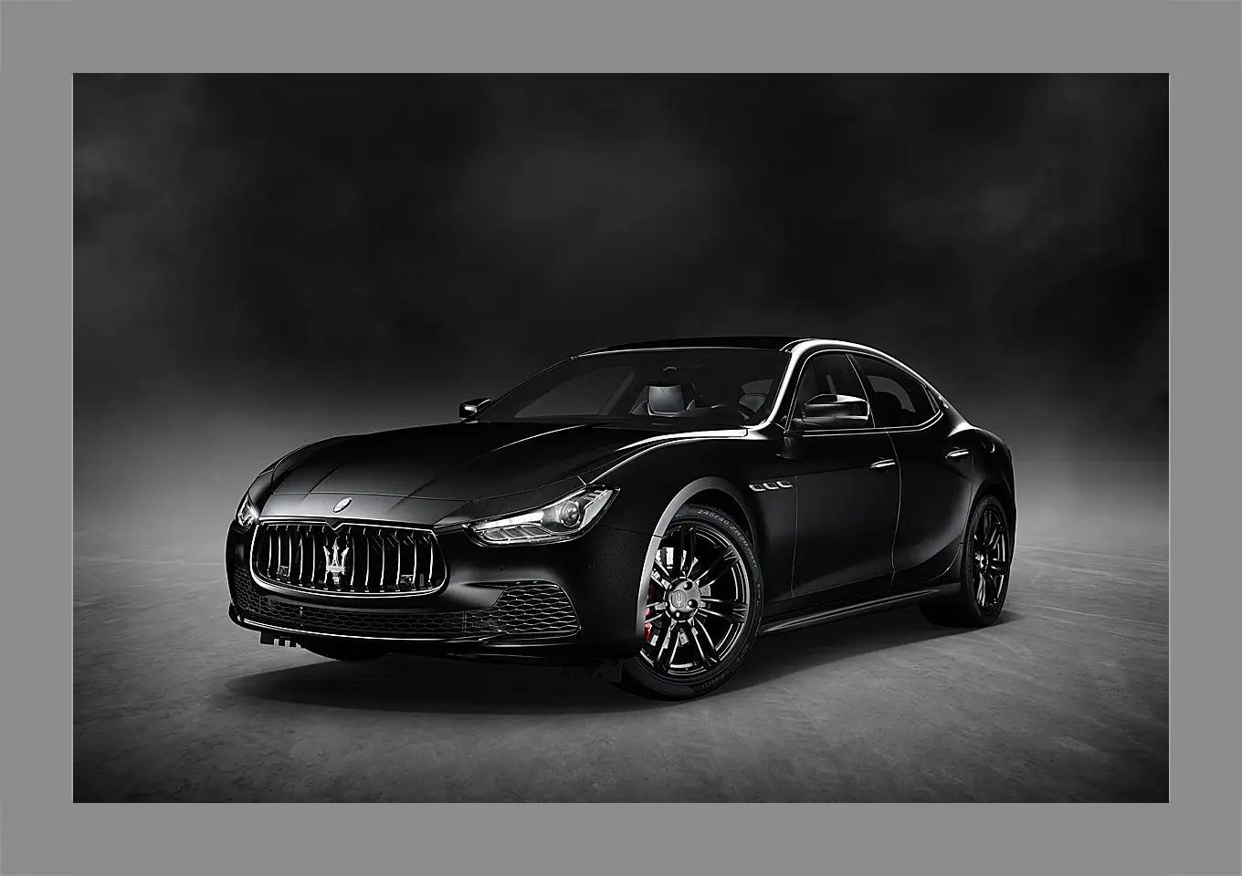 Картина в раме - Maserati Ghibli