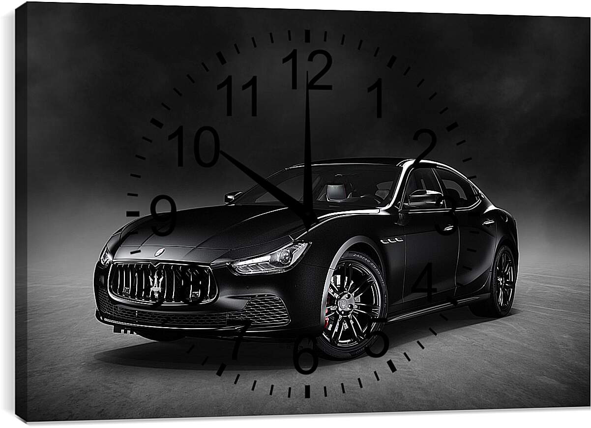 Часы картина - Maserati Ghibli