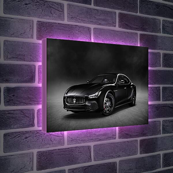Лайтбокс световая панель - Maserati Ghibli