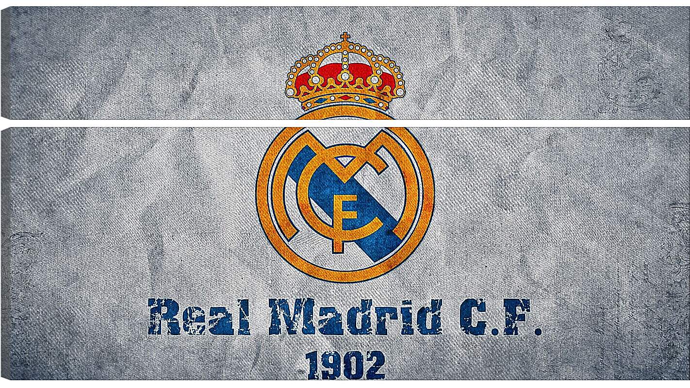 Модульная картина - Эмблема Реал Мадрид. Real Madrid.