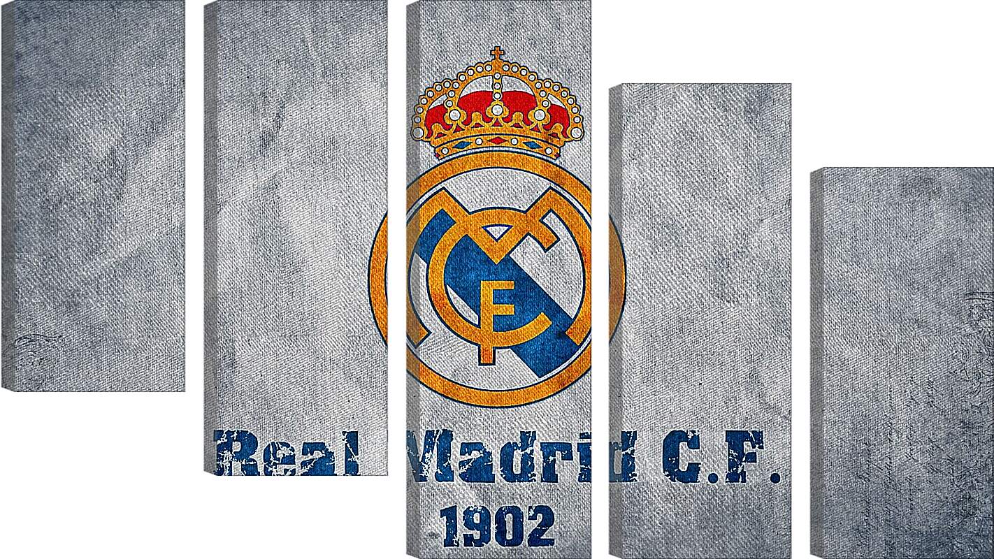 Модульная картина - Эмблема Реал Мадрид. Real Madrid.