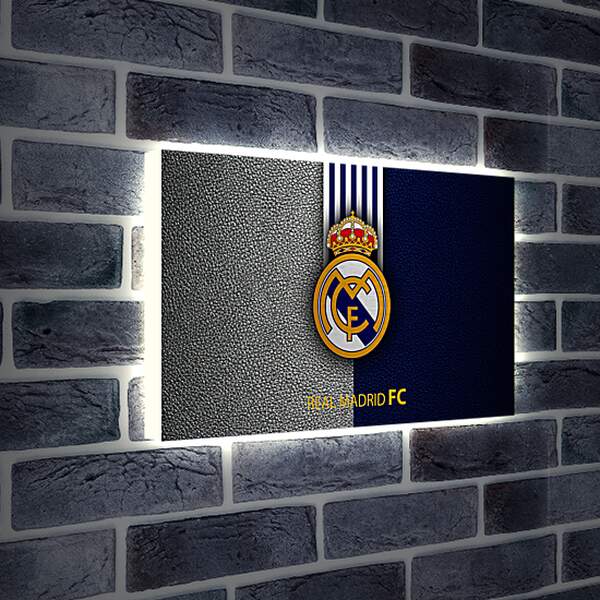 Лайтбокс световая панель - Эмблема Реал Мадрид