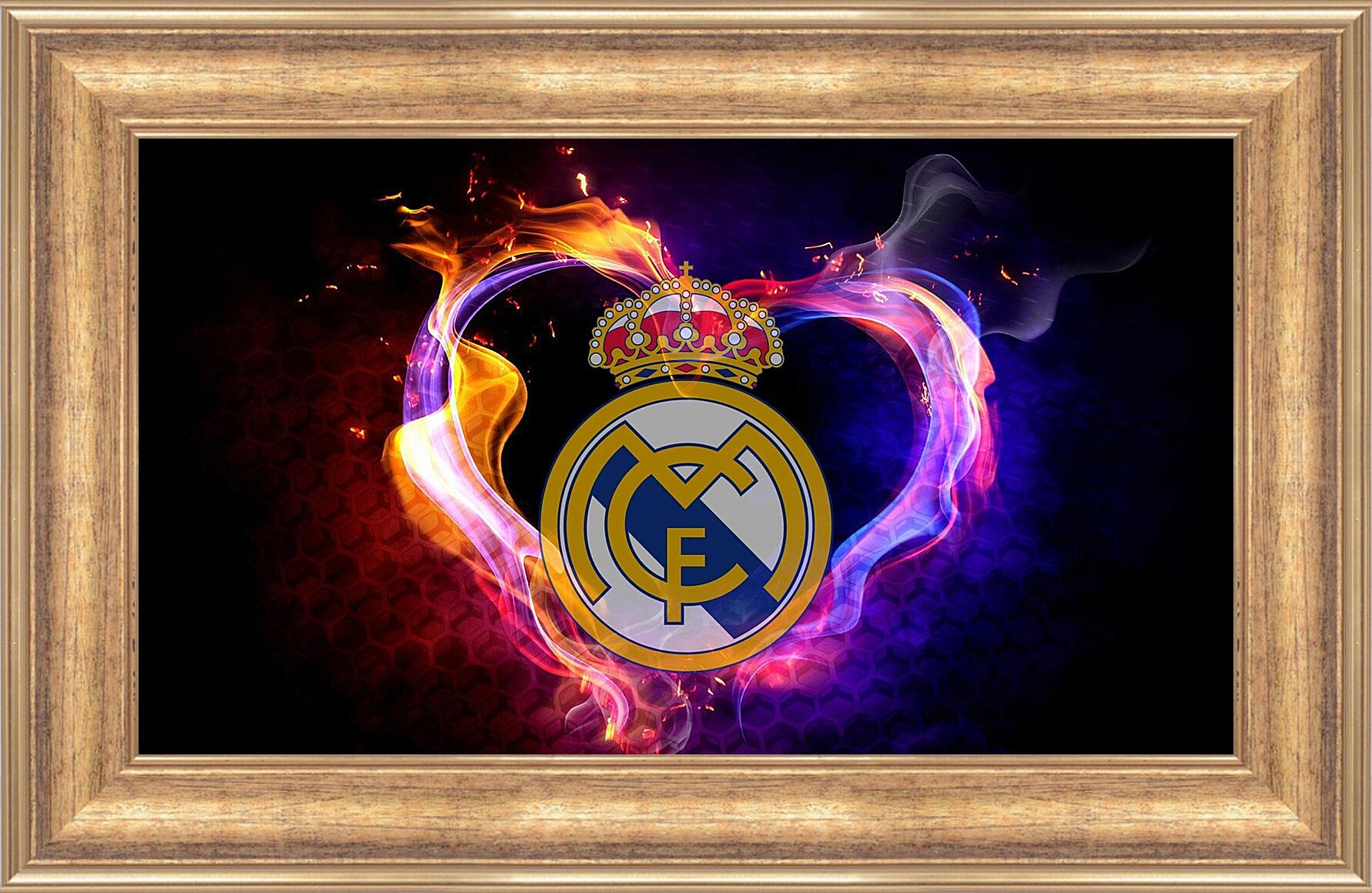 Картина в раме - Огненная Эмблема Реал Мадрид