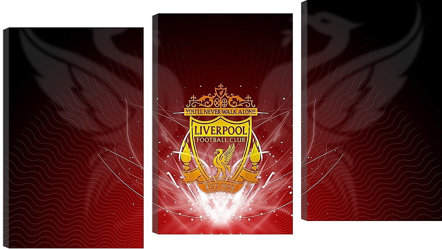 Модульная картина - Эмблема Ливерпуль. Liverpool.