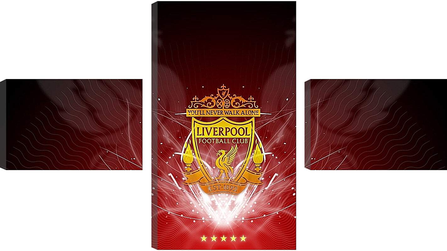Модульная картина - Эмблема Ливерпуль. Liverpool.