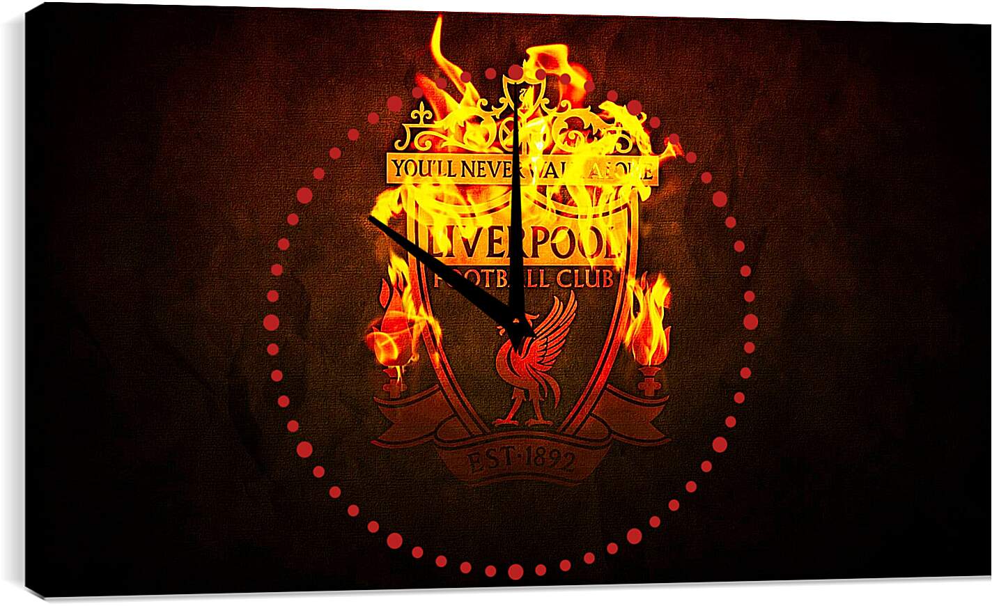 Часы картина - Огненная Эмблема Ливерпуль