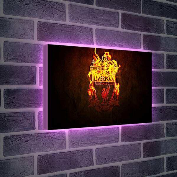 Лайтбокс световая панель - Огненная Эмблема Ливерпуль