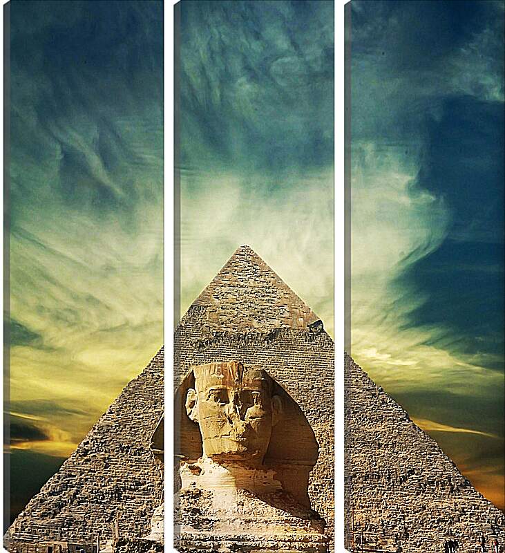 Модульная картина - Египет. Сфинкс.