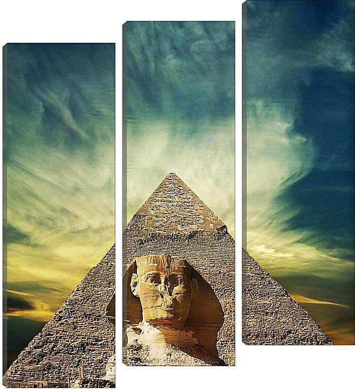 Модульная картина - Египет. Сфинкс.